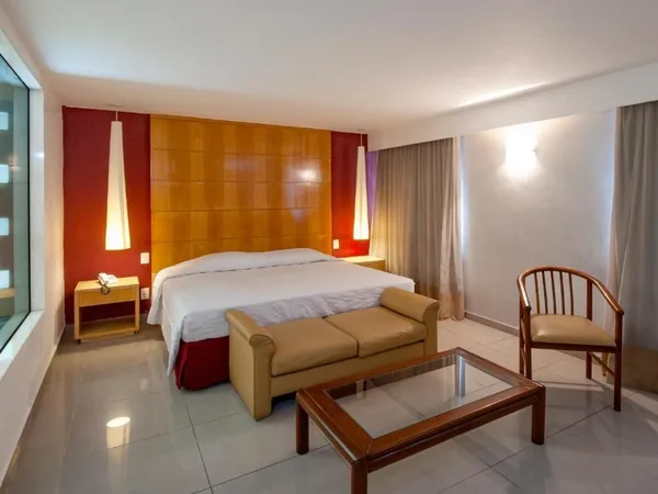 Suite Executive com banheira de hidromassagem no Hotel Atlântico Copacabana
